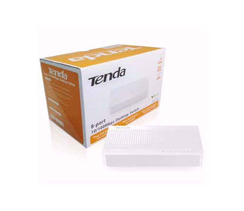BỘ CHIA MẠNG TENDA S108 8 CỔNG 10/100Mbps