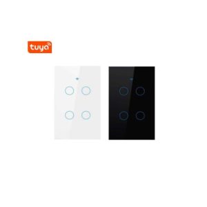 CÔNG TẮC WIFI TUYA 3 NÚT CHỮ NHẬT MẶT KÍNH KHÔNG VIỀN - Hình ảnh 2