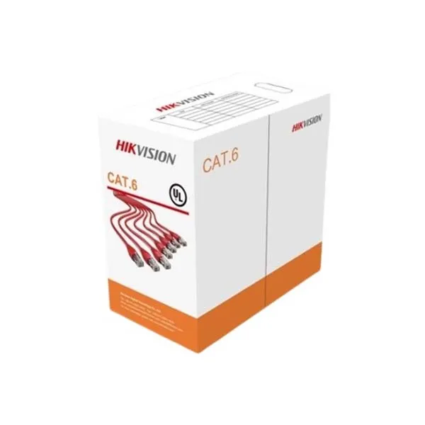 Cáp mạng CAT6 UTP Hikvision DS-1LN6-UU – Lõi đồng 99.95%, chính hãng, giá rẻ tại Đà Nẵng