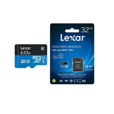 THẺ NHỚ LEXAR 32GB CHÍNH HÃNG CHO CAMERA