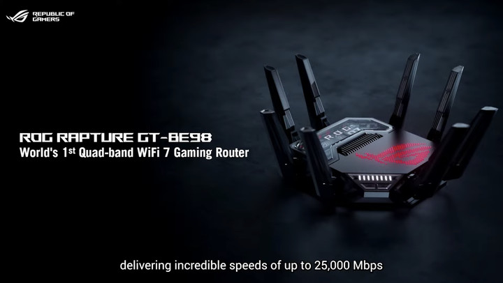 Router wifi 7 Asus GT-BE98 Gaming