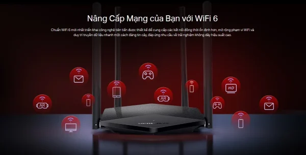 ROUTER WIFI MERCUSYS MR60X WIFI 6 - WIFI MESH - Hình ảnh 5