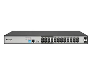 Switch AI1024G Foredge – 24 Cổng PoE Gigabit + 2 SFP, 250W, Quản Lý Mạng Doanh Nghiệp