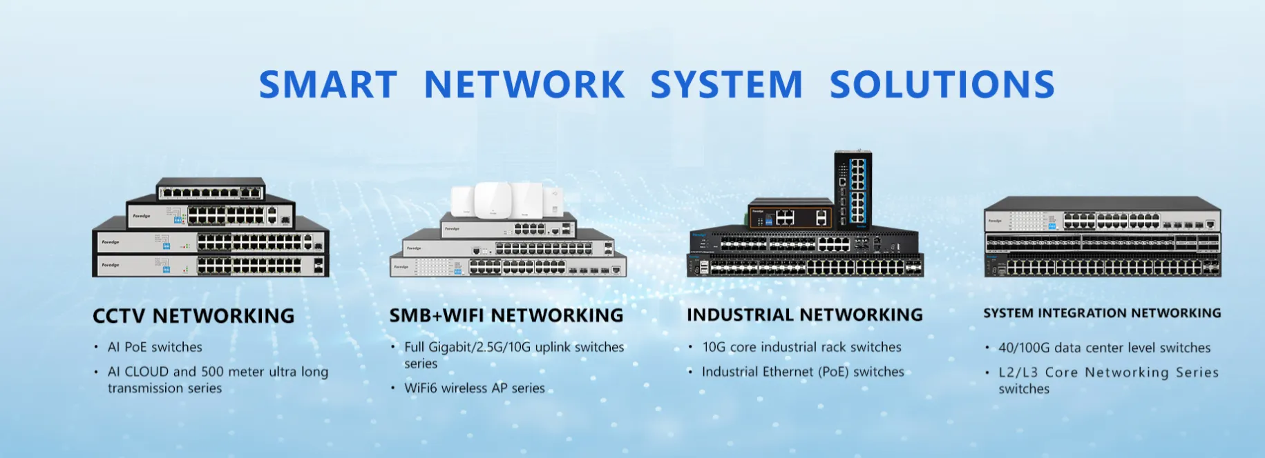 Betaplus | Nơi mua switch poe Foredge tại Đà Nẵng