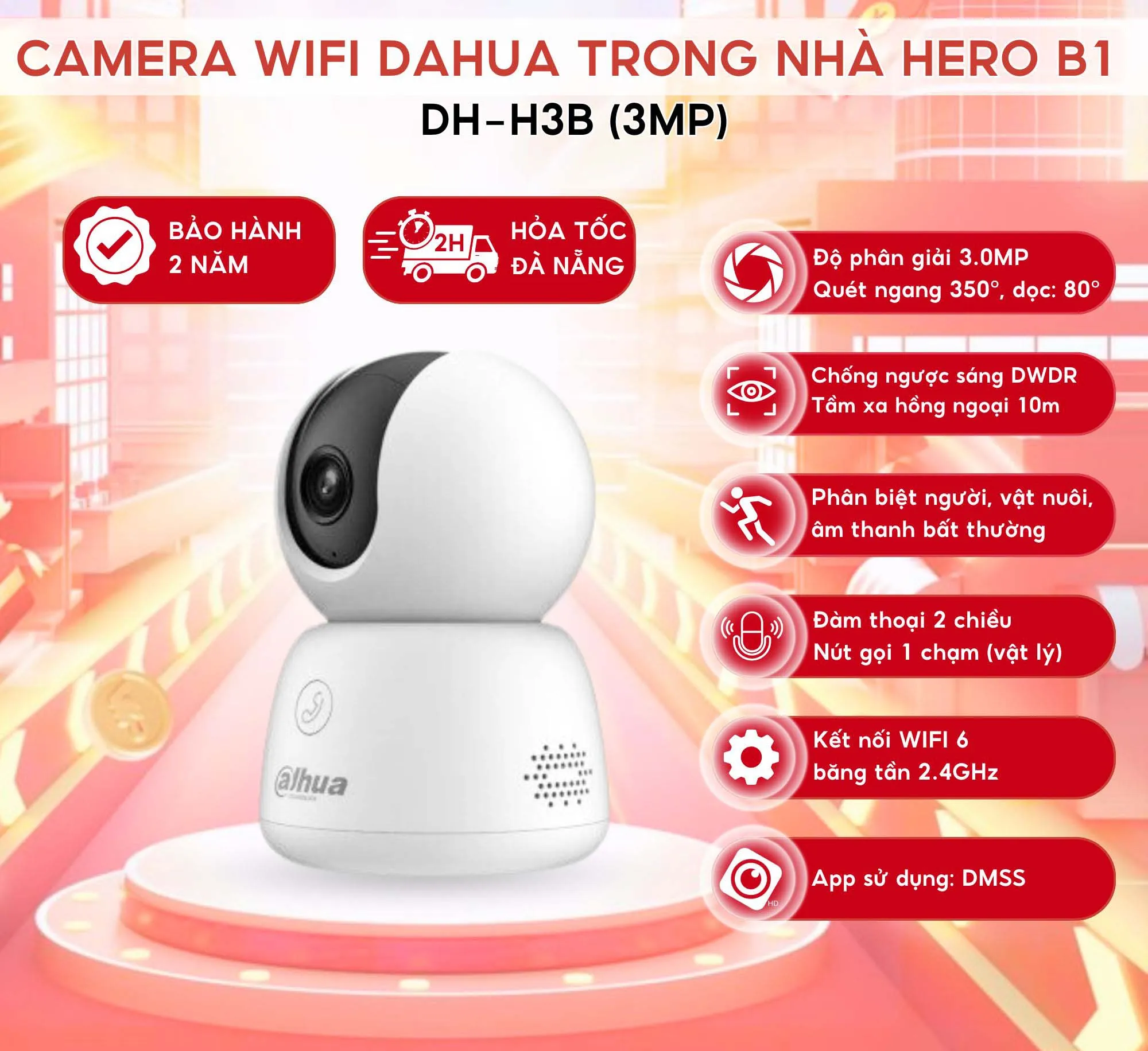 camera DH-H5B dahua