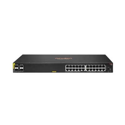 Switch Aruba JL677A – Aruba 6100 24G PoE 370W | Switch Layer 2+ Hiệu Năng Cao Cho Doanh Nghiệp