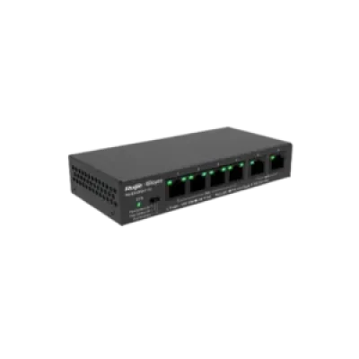 Switch PoE 4 cổng Ruijie RG-ES106D-P V2 – Gọn nhẹ, cấp nguồn 54W, chuyên cho camera tại Đà Nẵng
