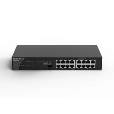 Switch mạng 16 cổng Gigabit Ruijie RG-ES116G-L – Giải pháp mở rộng mạng mạnh mẽ tại Đà Nẵng